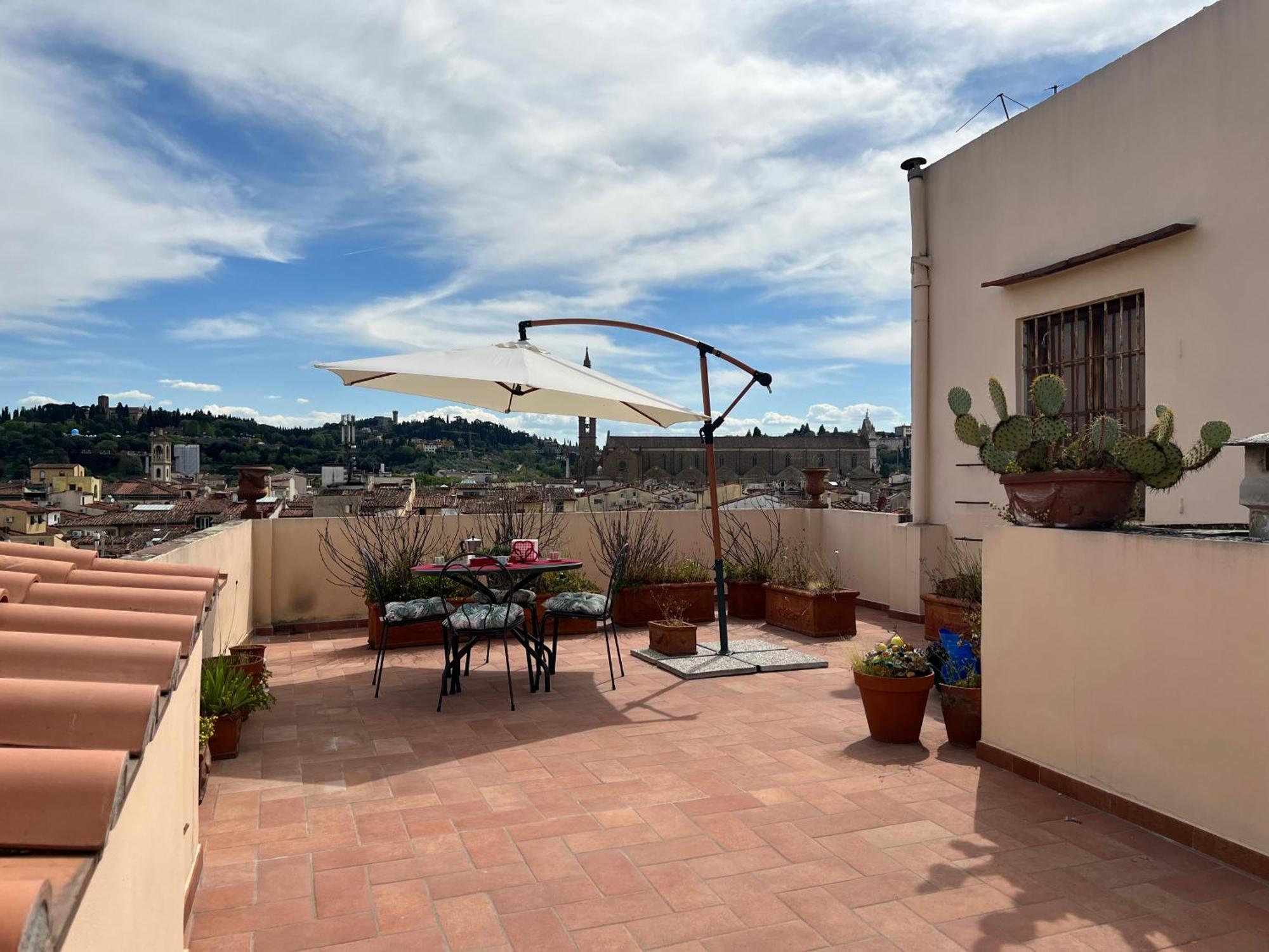 Appartamento Bianca's Home-breathtaking Terrace 360° View Of Firenze